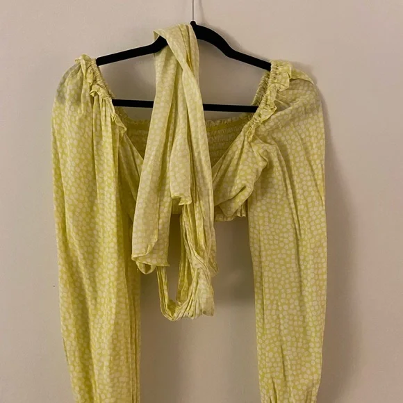 Wrap crop top - Picture 5 of 6